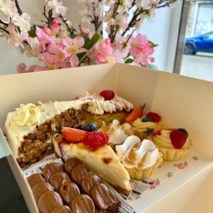 Box cakes para compartir
