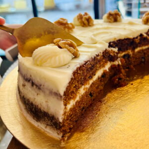 Carrot Cake Sin Lactosa