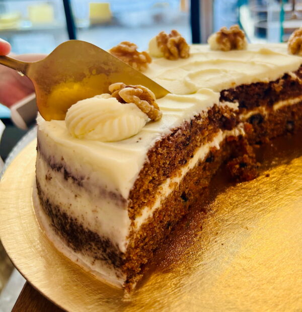 Carrot Cake Sin Lactosa