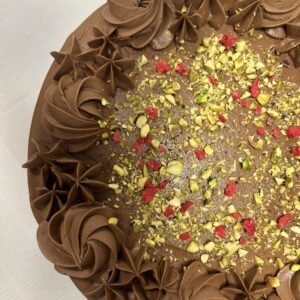 Chocolate y Pistacho (sin huevo)